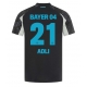 Bayer Leverkusen Amine Adli #21 Replike Rezervni Dres 2024-25 Kratak Rukav